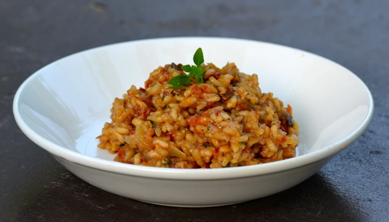 risotto aux légumes du soleil ( simplissime)