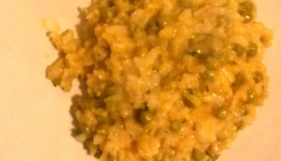Risotto aux petit pois