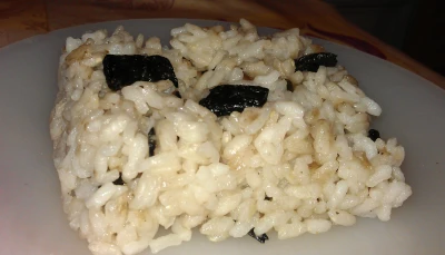 Risotto aux trompettes de la mort