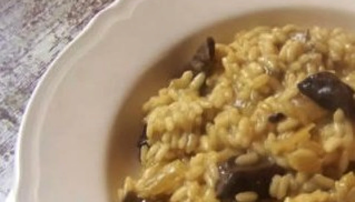 Risotto italien aux champignons