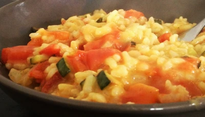 Risotto Tomates fraiches et Thym