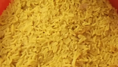 Riz au curry façon risotto