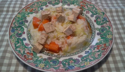 Riz aux légumes et Tofu