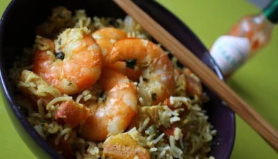 Riz de la flemmouze au Tabasco