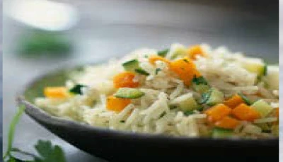 Riz pilaf au jambon blanc