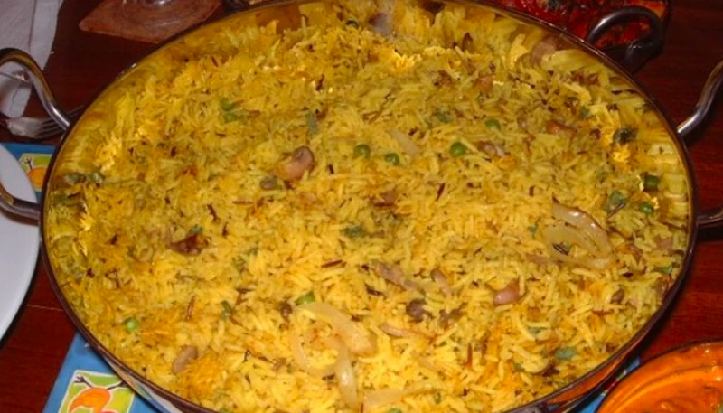 RIZ SAFRANE A L'INDIENNE