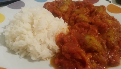 Rougail saucisse réunionnaise