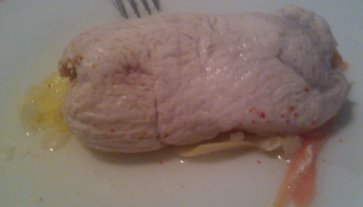 Roulé de dinde curry/carotte (recette légère)