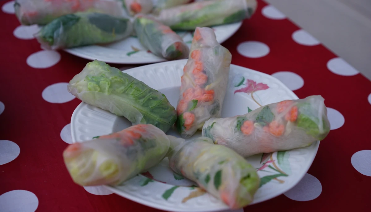 Rouleaux de printemps aux crevettes