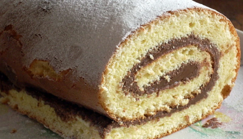 Roulés à la confiture/nutella