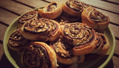 Roulés feuilletés au Nutella