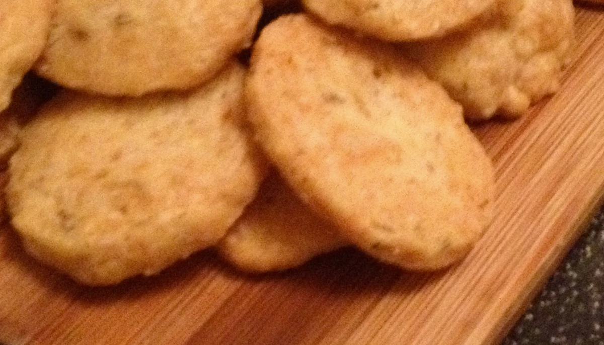 Sablé comté au sésame