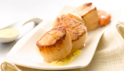 Saint Jacques moelleuse au lait