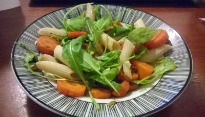 Salade chaude colorée