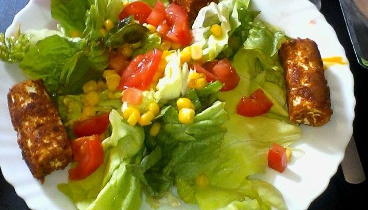 Salade chèvre spéculos