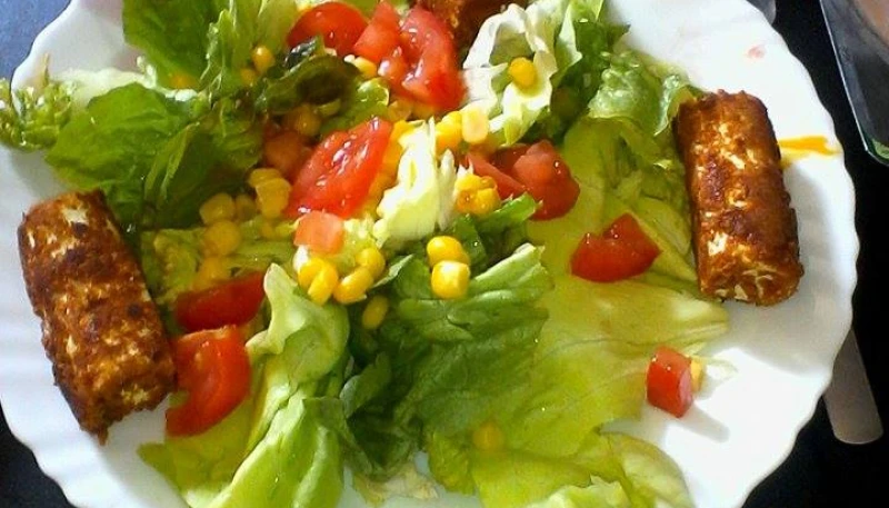 Salade chèvre spéculos
