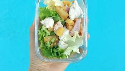 Salade Colombienne, Poulet Ananas