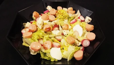 Salade composée aux légumes de saison