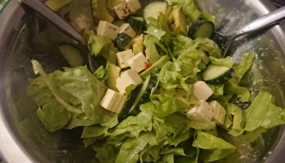 Salade composée de saison