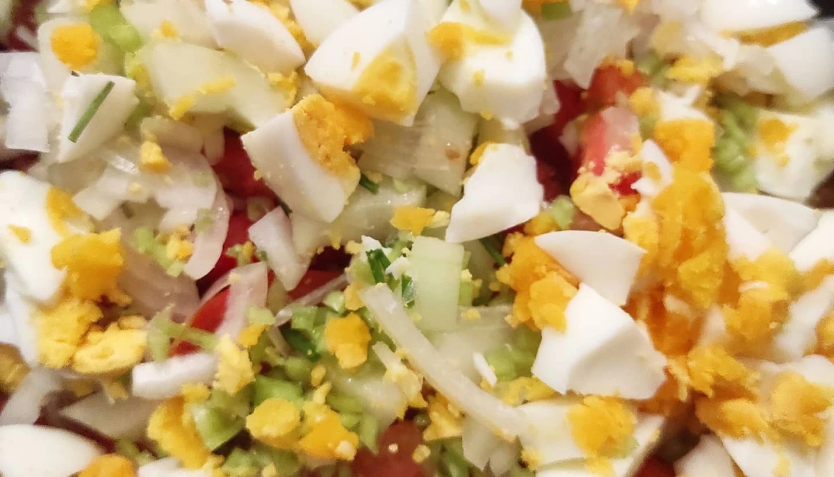 Salade composée Martiniquaise
