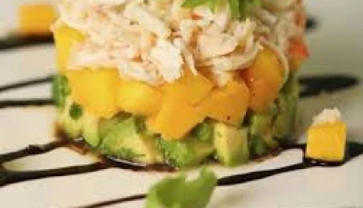 salade crabe et mangue