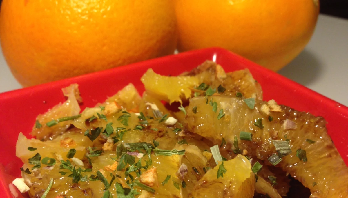 Salade d'orange