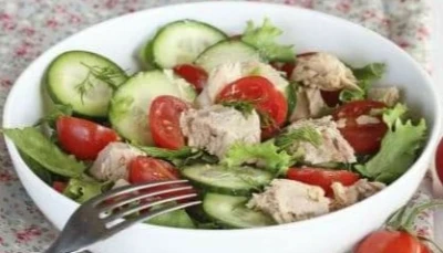 Salade de concombre légère