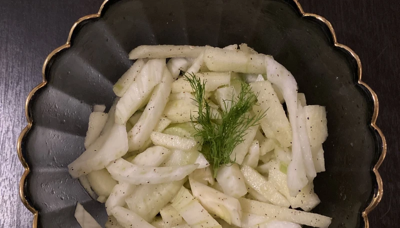 Salade de fenouil à la pomme