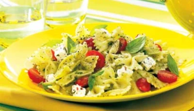 Salade de pâtes au pesto simplissime