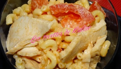 Salade de pâtes au poulet