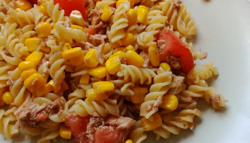 Salade de pâtes au thon