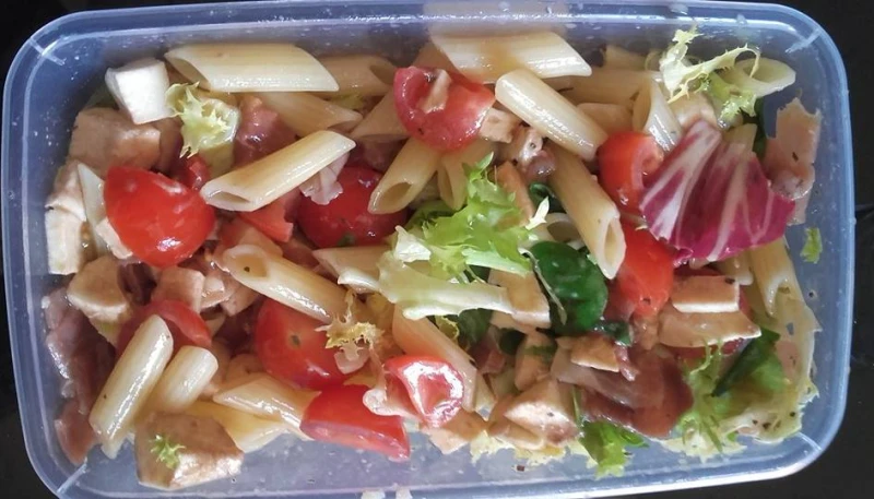 Salade de pâtes italienne