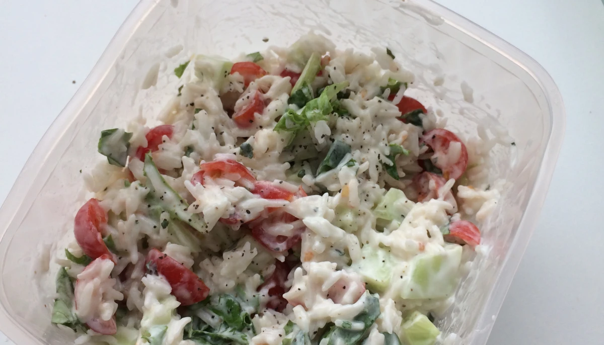 Salade de riz à la grecque