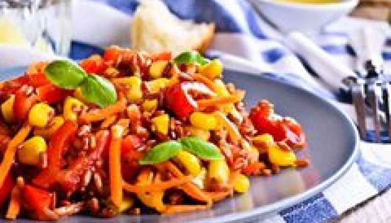 Salade de riz à la Mexicaine