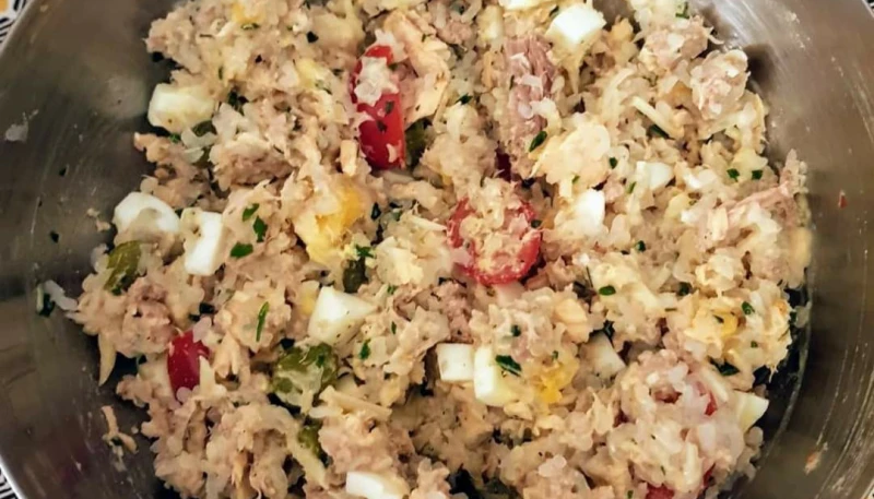 Salade de riz au konjac