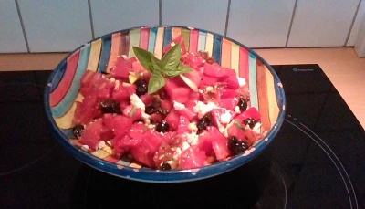 Salade des quatre couleurs