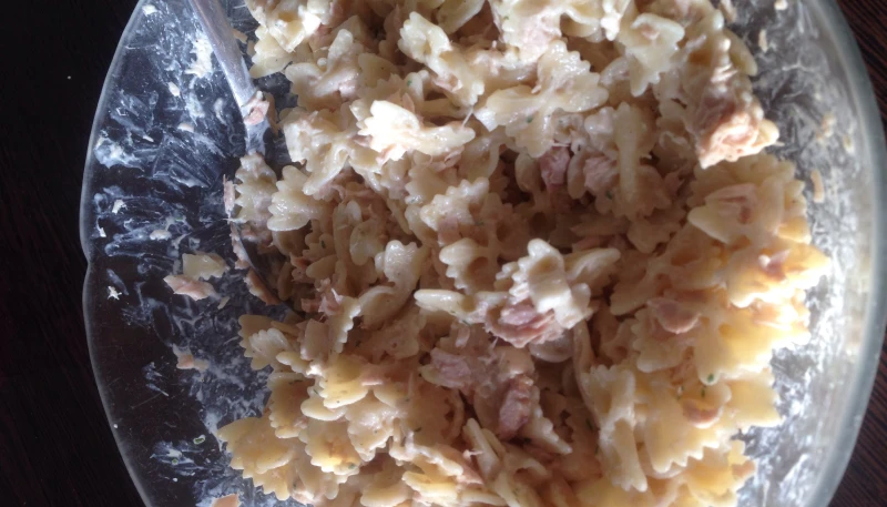 Salade pâte thon