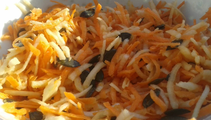 Salade pomme-carotte