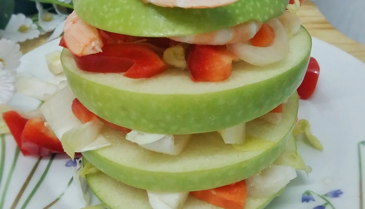 Salade Pomme-Crevette