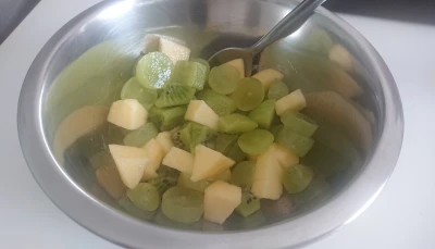 Salade printanière de fruits