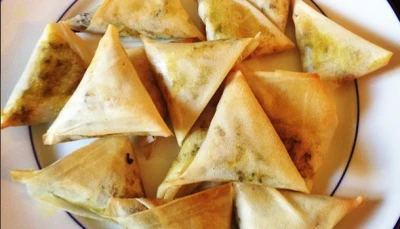 Samoussa au Boeuf et à la Menthe