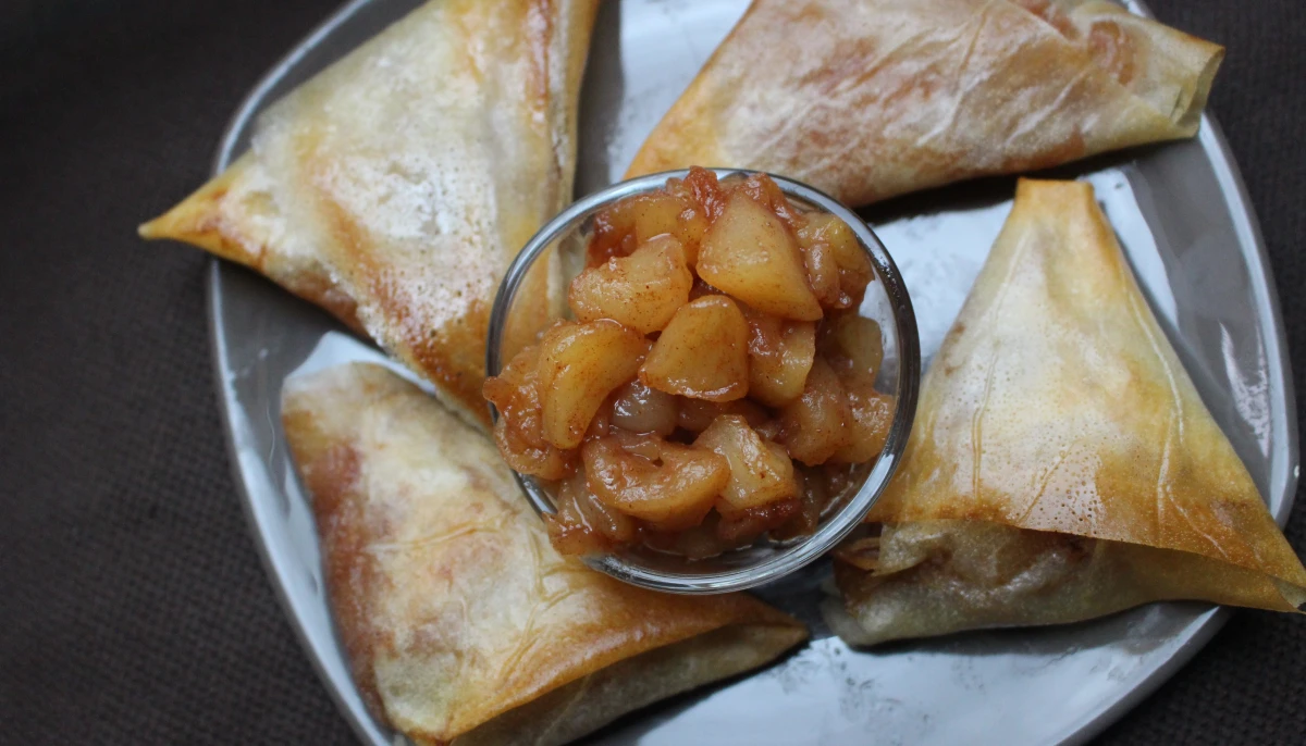 Samoussa aux pommes