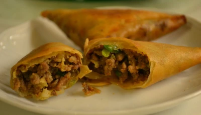 Samoussas boeuf épicé & feta