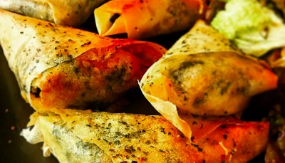 Samoussas façon "Sublimation de restes"