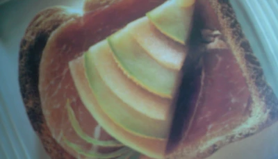 sandwich de parme au melon