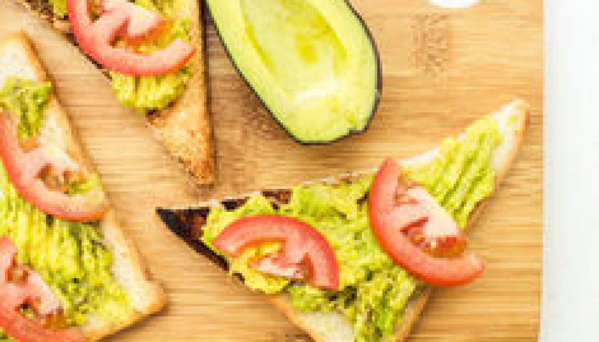 sandwich vegan à l'avocat