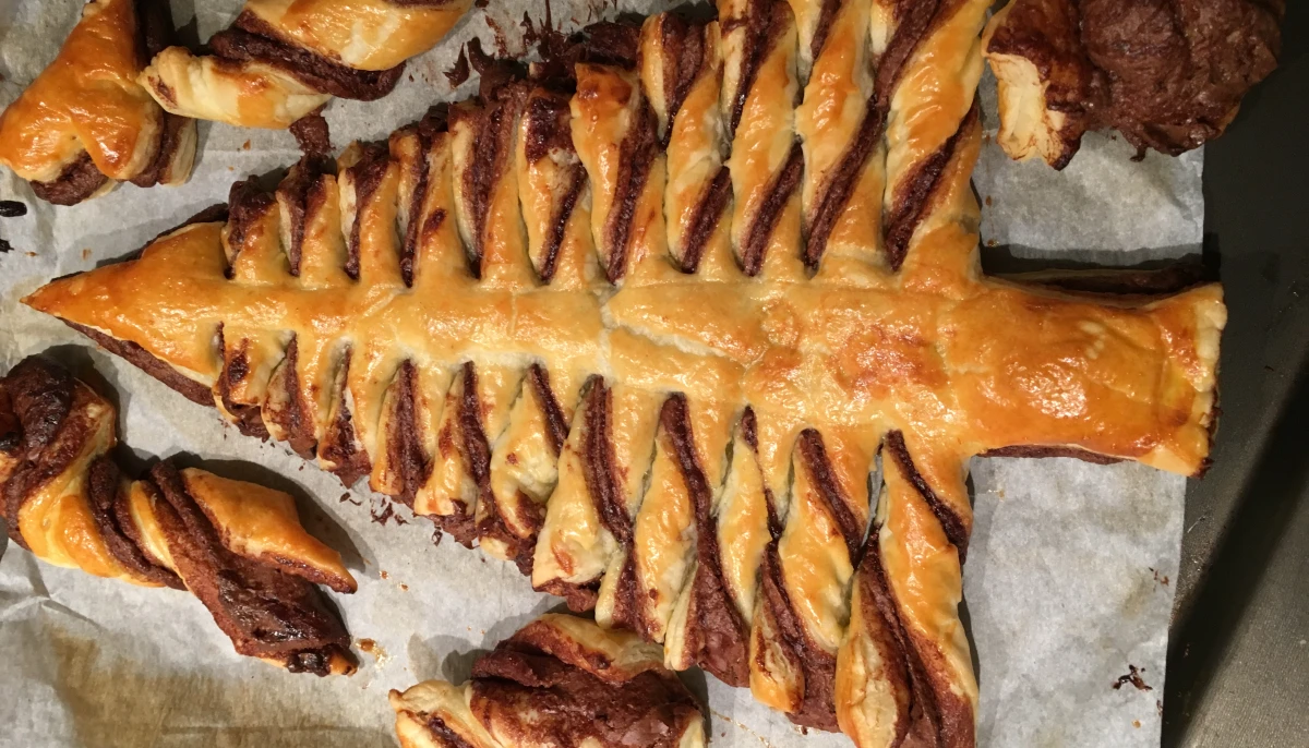 Sapin au nutella