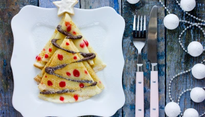 Sapin de crêpes