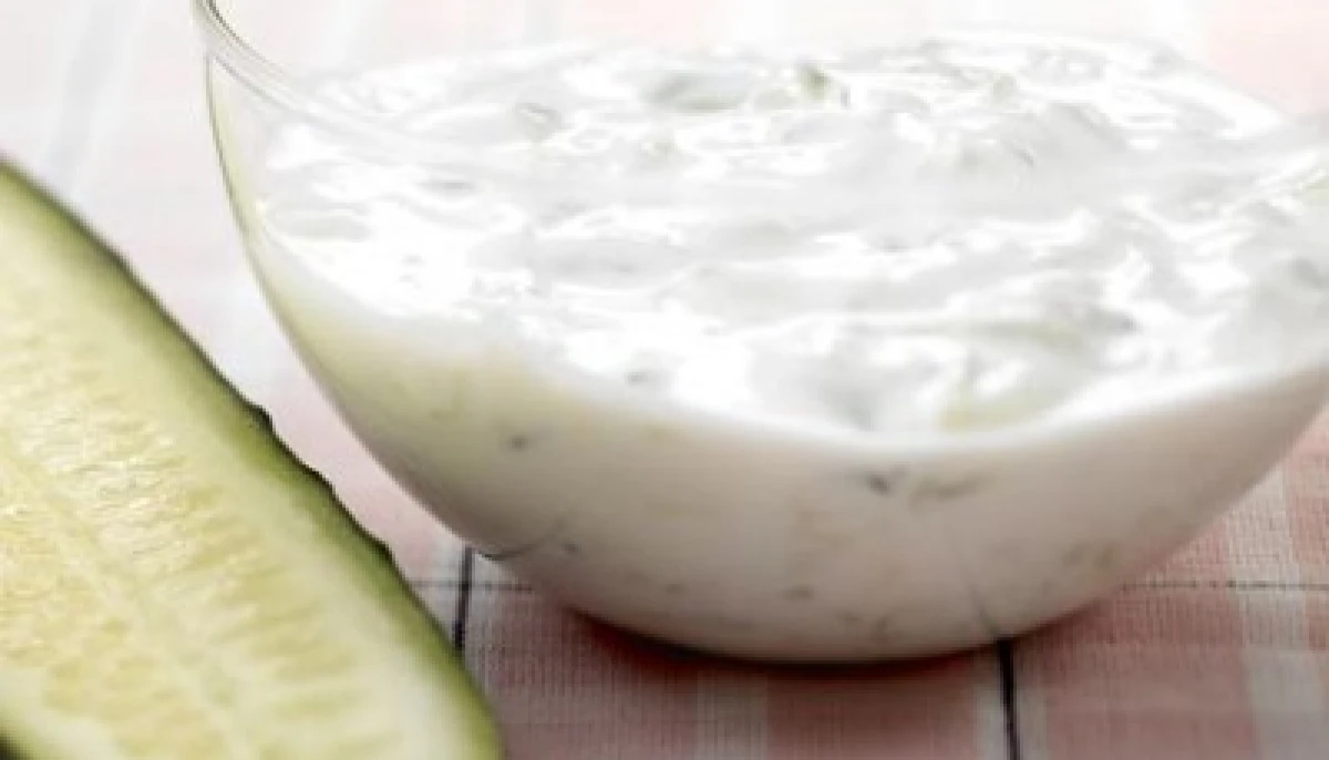 Sauce yaourt au concombre