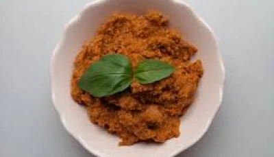 SaucePesto rosso ( veritable recette italienne)